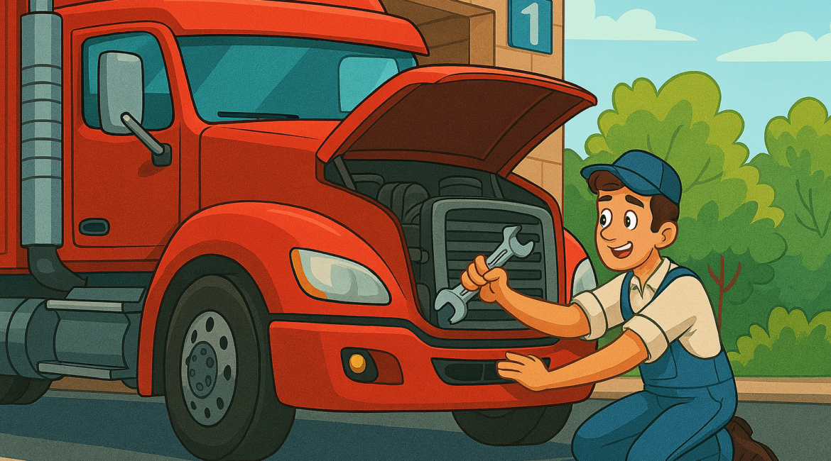 Naprawa pojazdu ciężarowego naczepa ubezpieczyciel